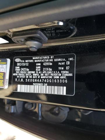 Photo 10 from auction – 2013 KIA OPTIMA EX with VIN 5XXGN4A74DG163306