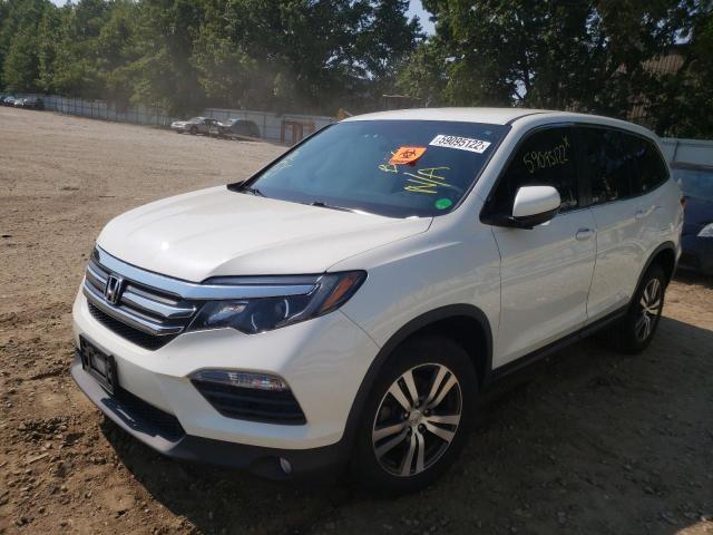 Фото 2 с аукциона – 2017 HONDA PILOT EX с VIN 5FNYF6H37HB079649