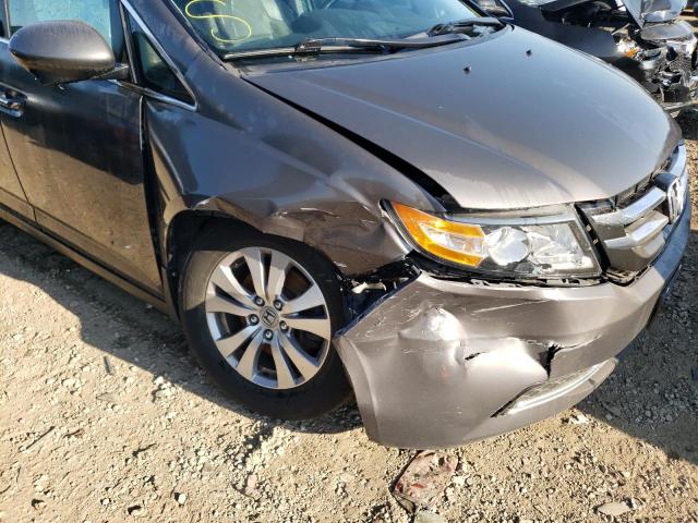 Photo 9 from auction – 2014 HONDA ODYSSEY EX with VIN 5FNRL5H67EB056661