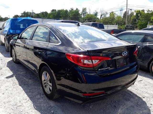 Photo 3 from auction – 2016 HYUNDAI SONATA SE with VIN 5NPE24AF6GH417095