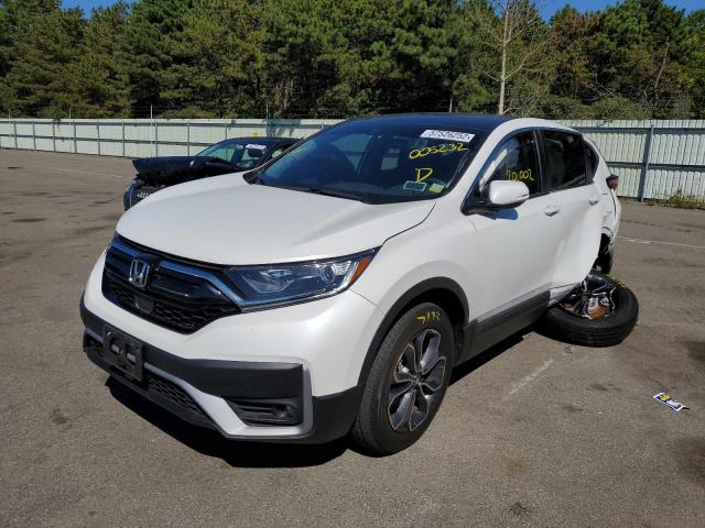 Photo 2 from auction – 2021 HONDA CR-V EX with VIN 5J6RW2H56MA005232