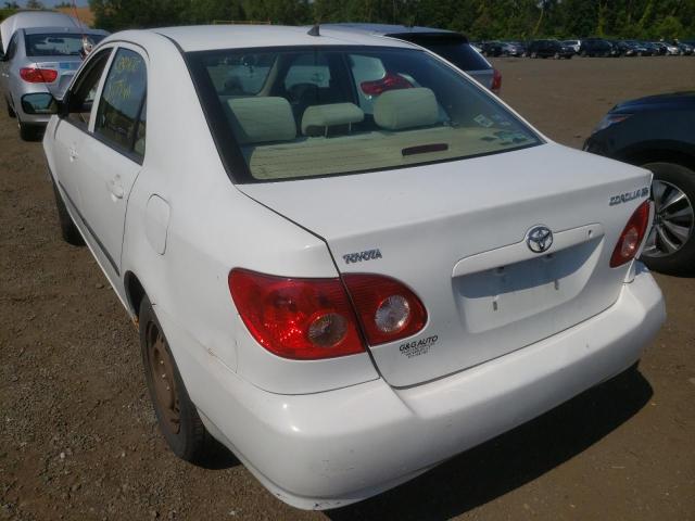 Photo 3 from auction – 2006 TOYOTA COROLLA CE with VIN 1NXBR32E36Z593553