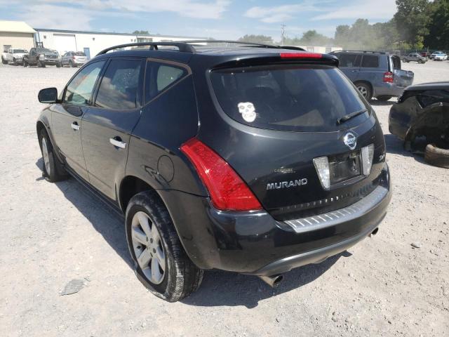Photo 3 from auction – 2006 NISSAN MURANO SL with VIN JN8AZ08W86W550706