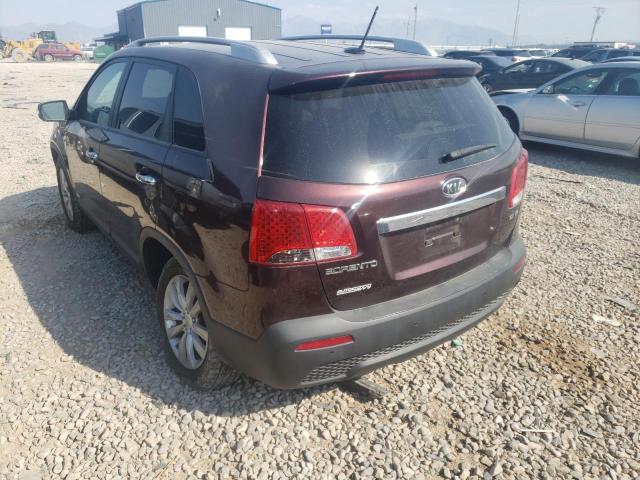 Photo 3 from auction – 2011 KIA SORENTO EX with VIN 5XYKUDA24BG064057