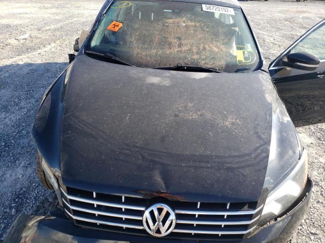 Photo 7 from auction – 2013 VOLKSWAGEN PASSAT SE with VIN 1VWBN7A34DC101751