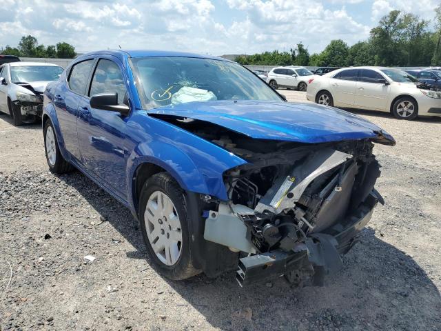 DODGE AVENGER SE 2013 with VIN 1C3CDZAB3DN627147 - Photo from auction