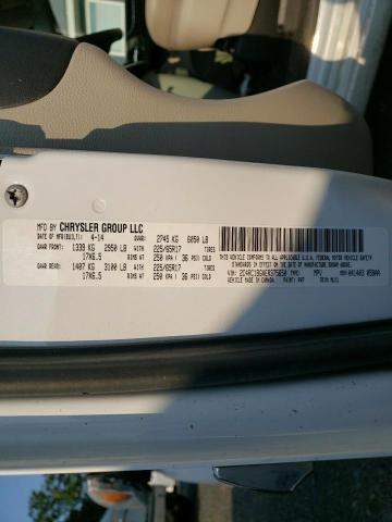 Photo 10 from auction – 2014 CHRYSLER TOWN & COU with VIN 2C4RC1BGXER375650