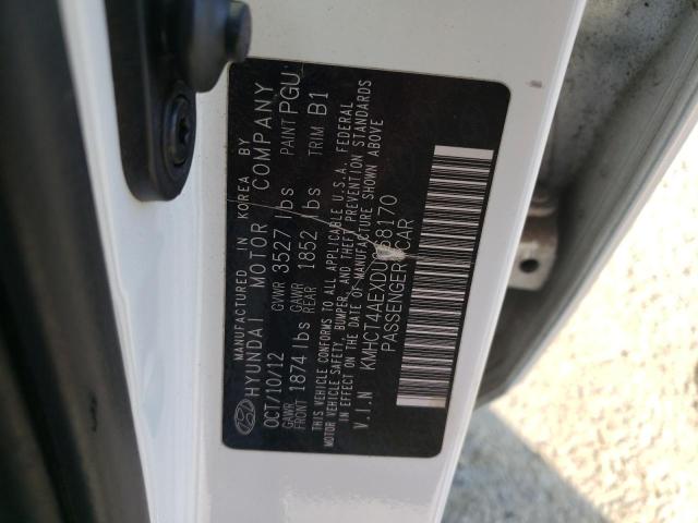 Photo 10 from auction – 2013 HYUNDAI ACCENT GLS with VIN KMHCT4AEXDU368170
