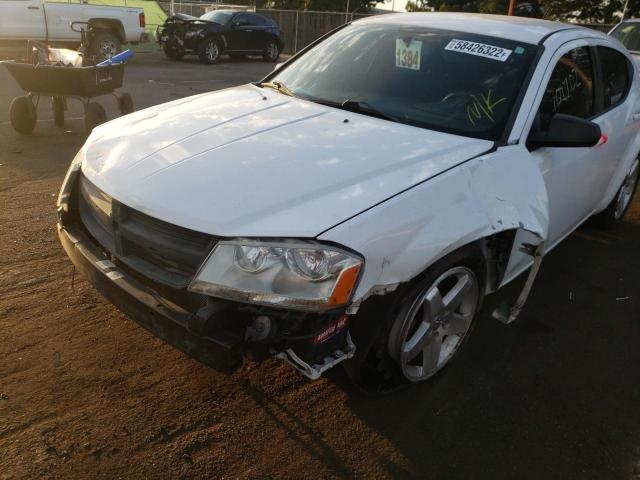 Photo 9 from auction – 2013 DODGE AVENGER SE with VIN 1C3CDZAG0DN769578