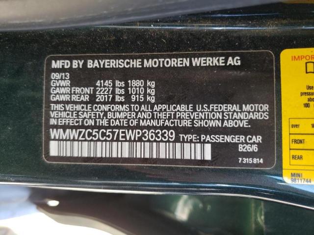 Photo 10 from auction – 2014 MINI COOPER S C with VIN WMWZC5C57EWP36339