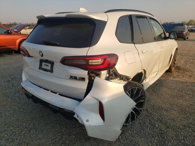 Photo 4 from auction – 2021 BMW X5 M with VIN 5YMJU0C08M9E21643