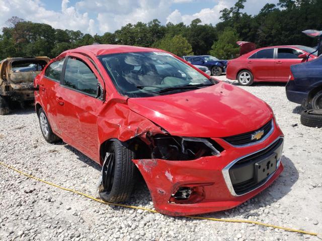 CHEVROLET SONIC LS 2018 with VIN 1G1JB5SH8J4100638 - Photo from auction