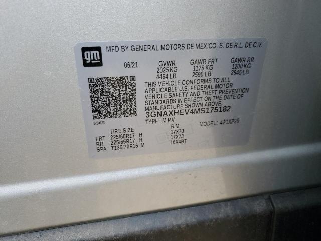 Photo 10 from auction – 2021 CHEVROLET EQUINOX LS with VIN 3GNAXHEV4MS175182