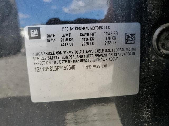Photo 10 from auction – 2015 CHEVROLET MALIBU LS with VIN 1G11B5SL5FF159646