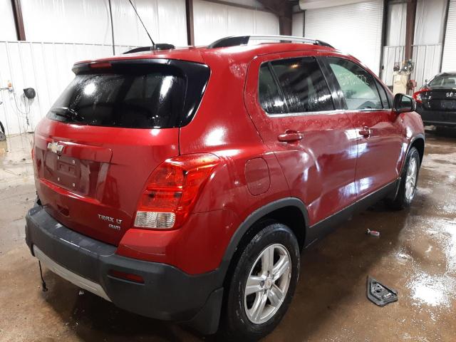 Photo 4 from auction – 2015 CHEVROLET TRAX 1LT with VIN KL7CJRSB6FB161119
