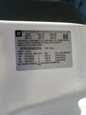Photo 10 from auction – 2010 GMC SIERRA C15 with VIN 3GTRCXE26AG256030