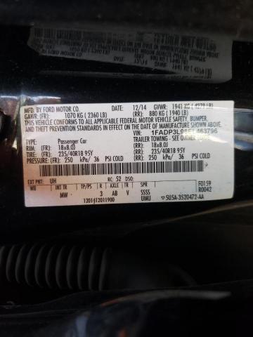 Foto 10 de la subasta – 2014 FORD FOCUS ST con VIN 1FADP3L96EL463796
