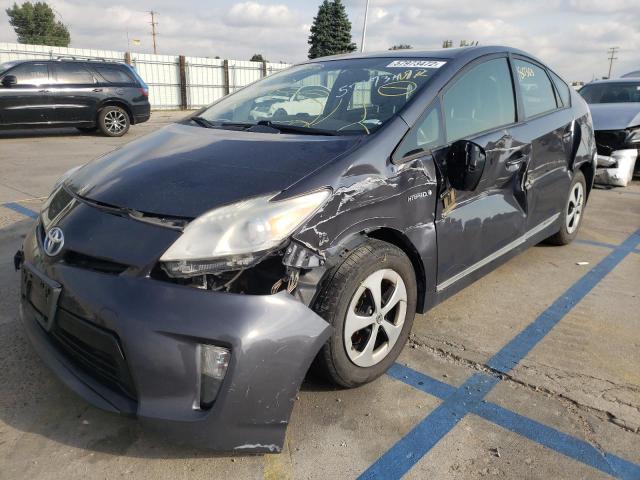 Photo 2 from auction – 2012 TOYOTA PRIUS with VIN JTDKN3DU3C1540062