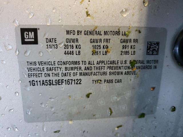 Photo 10 from auction – 2014 CHEVROLET MALIBU LS with VIN 1G11A5SL9EF167122