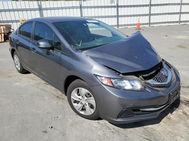 Photo 1 from auction – 2013 HONDA CIVIC LX with VIN 19XFB2F50DE274380