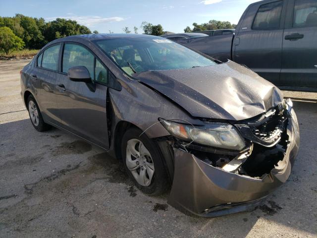 HONDA CIVIC 2013 with VIN 19XFB2F53DE020744 - Photo from auction