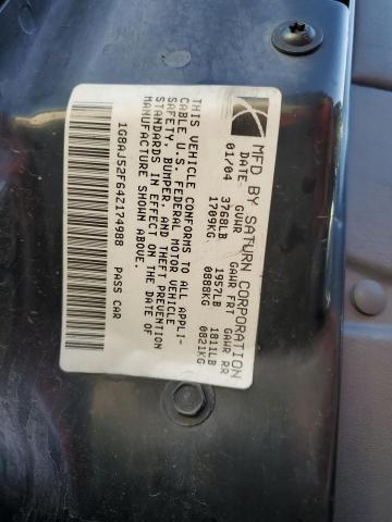 Photo 10 from auction – 2004 SATURN ION LEVEL with VIN 1G8AJ52F64Z174988