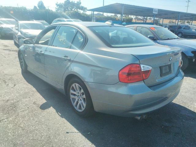 Photo 3 from auction – 2007 BMW 328 I with VIN WBAVA33517PG49187