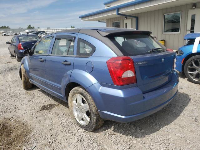 Photo 3 from auction – 2007 DODGE CALIBER SX with VIN 1B3HB48B17D381131