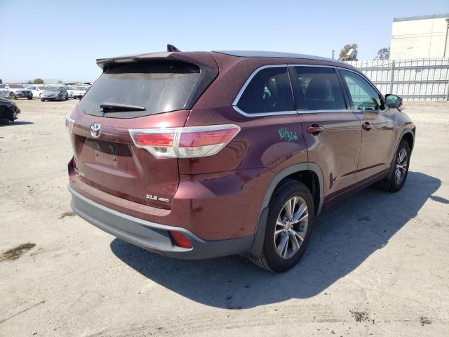 Foto 4 de la subasta – 2014 TOYOTA HIGHLANDER con VIN 5TDJKRFH5ES020328