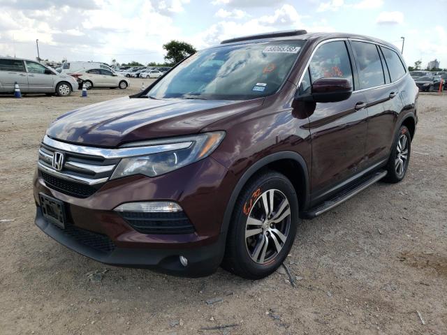 Photo 2 from auction – 2016 HONDA PILOT EXL with VIN 5FNYF5H57GB041798
