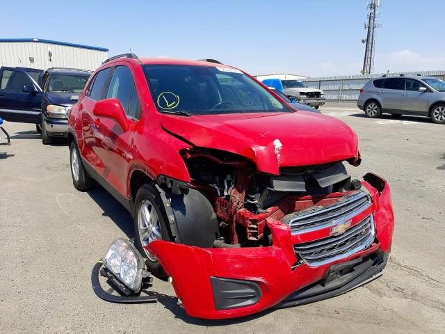 Photo 1 from auction – 2016 CHEVROLET TRAX 1LT with VIN KL7CJLSBXGB755632