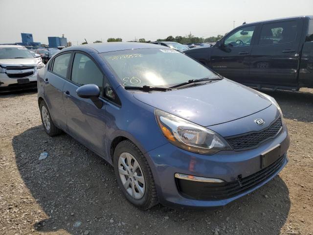 KIA RIO LX 2016 with VIN KNADM4A30G6667970 - Photo from auction
