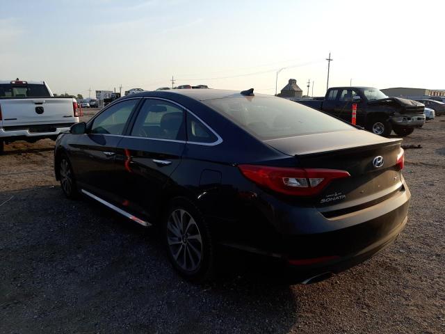 Photo 3 from auction – 2016 HYUNDAI SONATA SPO with VIN 5NPE34AF5GH338918