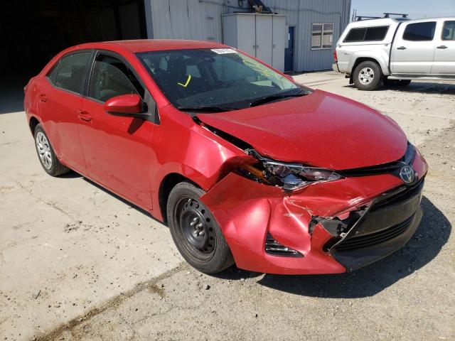 TOYOTA COROLLA L 2018 with VIN 2T1BURHE7JC104719 - Photo from auction