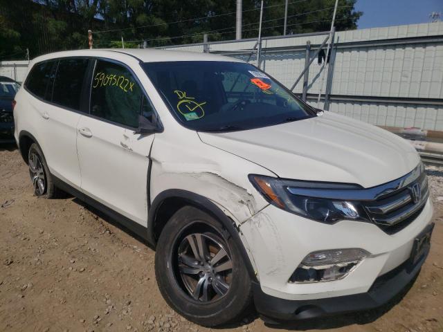 HONDA PILOT EX 2017 with VIN 5FNYF6H37HB079649 - Photo from auction