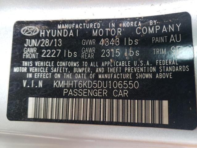 Photo 10 from auction – 2013 HYUNDAI GENESIS CO with VIN KMHHT6KD5DU106550