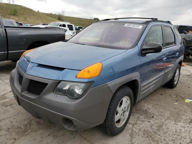 Photo 2 from auction – 2001 PONTIAC AZTEK with VIN 3G7DB03E91S535940