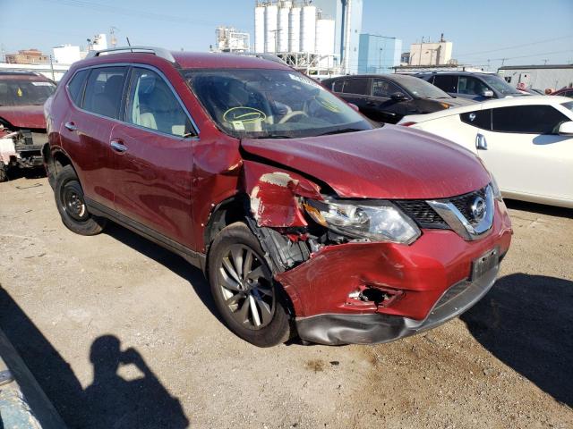 NISSAN ROGUE S 2015 with VIN 5N1AT2MV2FC805854 - Photo from auction