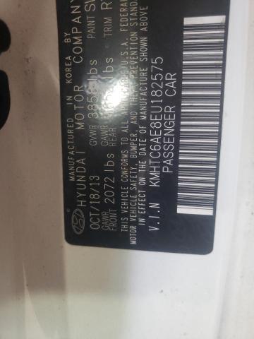 صورة رقم 10 من المزاد - 2014 HYUNDAI VELOSTER T مع VIN KMHTC6AE8EU182575