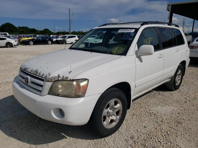 Photo 2 from auction – 2007 TOYOTA HIGHLANDER with VIN JTEGD21AX70168370