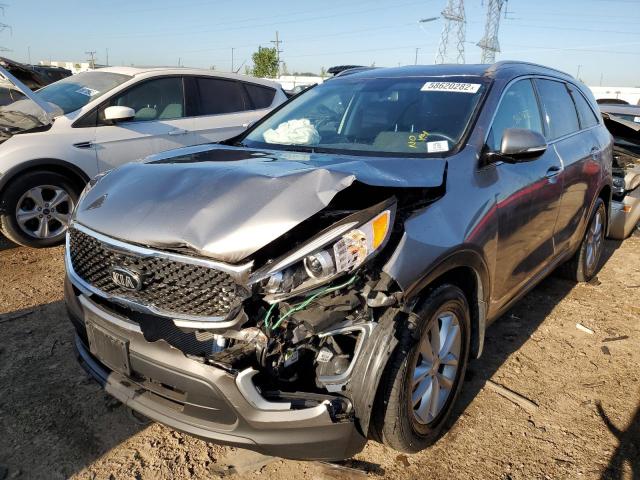 Photo 2 from auction – 2018 KIA SORENTO LX with VIN 5XYPG4A35JG376800