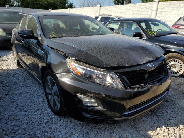 KIA OPTIMA HYB 2014 with VIN KNAGN4AD5E5068424 - Photo from auction