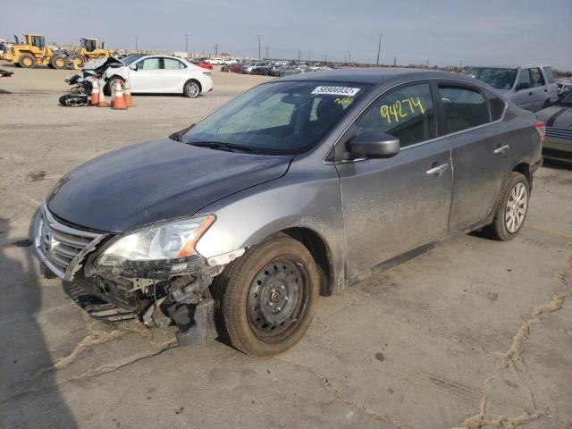 Photo 2 from auction – 2015 NISSAN SENTRA S with VIN 3N1AB7AP9FL689246