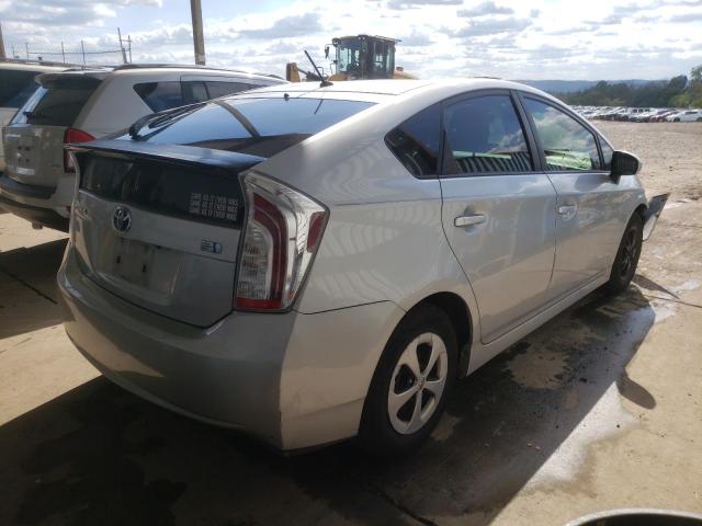 Photo 4 from auction – 2013 TOYOTA PRIUS with VIN JTDKN3DU0D0343955