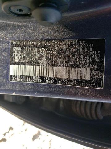 Photo 10 from auction – 2014 TOYOTA COROLLA EC with VIN 2T1BPRHE8EC020180