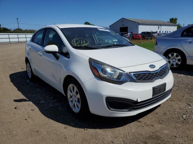 KIA RIO EX 2012 with VIN KNADN4A3XC6054360 - Photo from auction