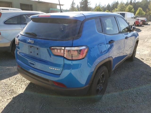 Photo 4 from auction – 2017 JEEP COMPASS SP with VIN 3C4NJCAB1HT647767