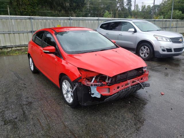 FORD FOCUS SE 2015 with VIN 1FADP3K2XFL244815 - Photo from auction