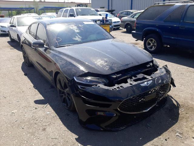 GENESIS G70 BASE 2022 with VIN KMTG54TE1NU081770 - Photo from auction