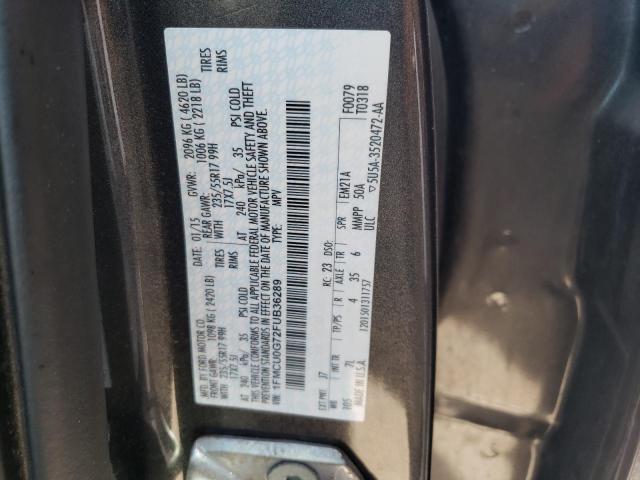 Photo 10 from auction – 2015 FORD ESCAPE SE with VIN 1FMCU0G72FUB36289